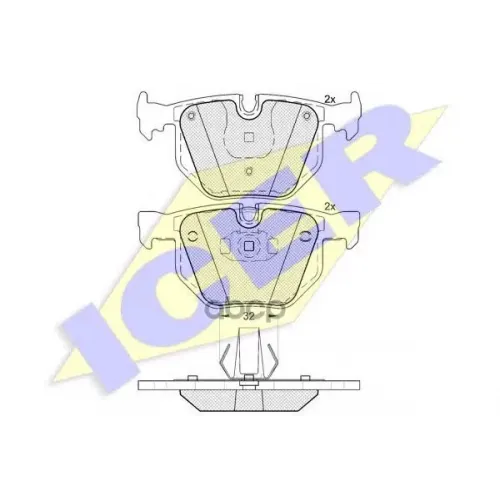 Тормозные Колодки Icer 