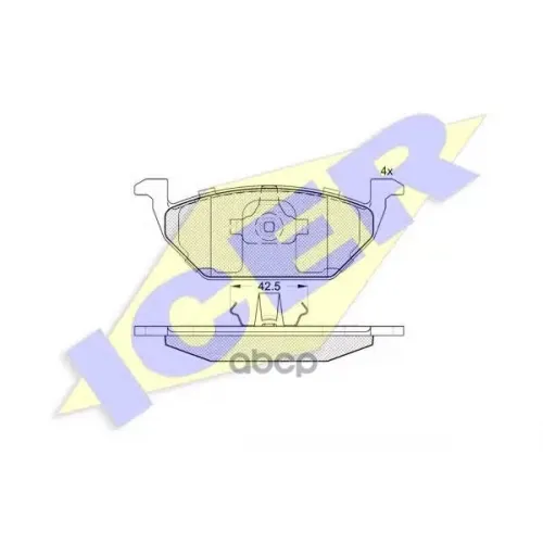Тормозные Колодки Icer 
