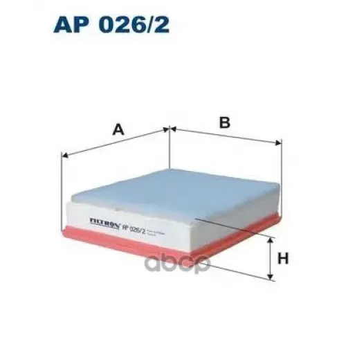 Фильтр Воздушный Bmw F20/F30 1.6D/1.8D/2.0D 11- Filtron AP 026/2