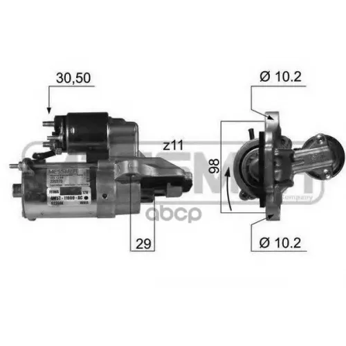 Стартер Ford Focus C-Max 1.8 1.2Квт Era 