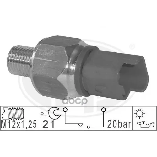 Датчик Давления Масла Peugeot 307 (3A/C) 1.6 Hdi [2005/04-...] Era 
