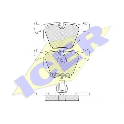 Тормозные Колодки Icer 