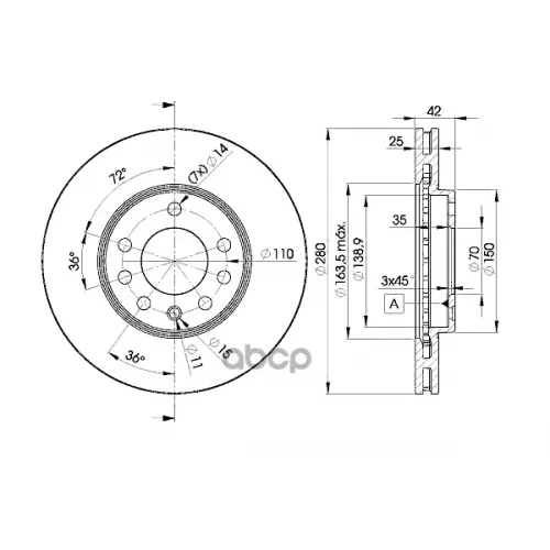 Диск Тормозной Icer 78BD9060-2