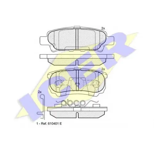 Тормозные Колодки Icer 
