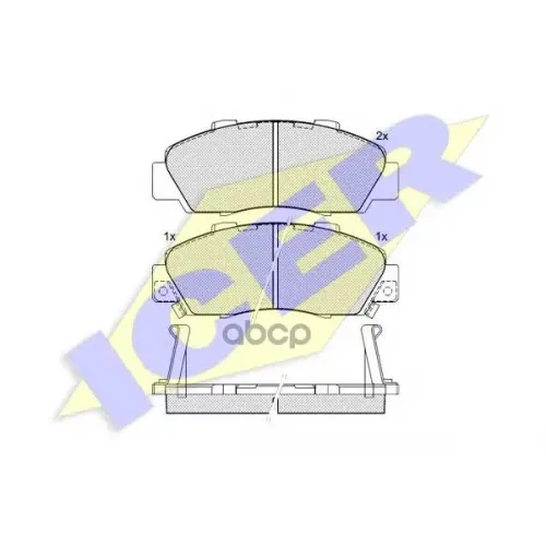 Тормозные Колодки Icer 
