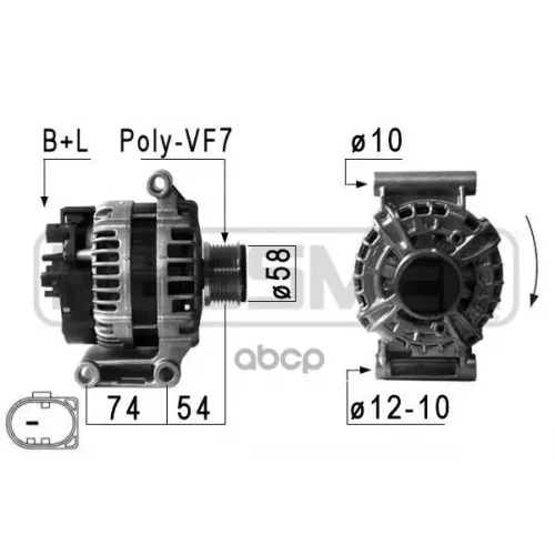 Генератор Ford Transit 2.2Tdci 13- 150A Era 