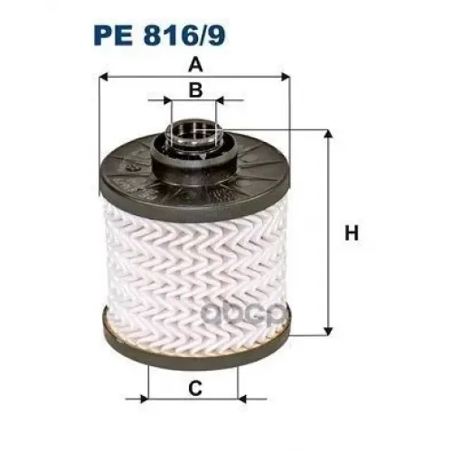 Фильтр Топливный Peugeot/Citroen 1.6D/2.0D 08- Filtron 