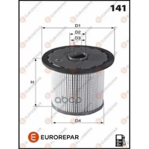 Фильтр Топливный EUROREPAR 