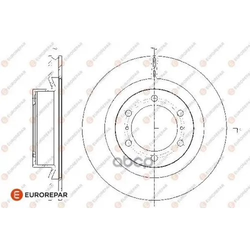 Диск Тормозной EUROREPAR 
