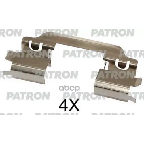 Комплект Монтажный Тормозных Колодок Kia/Renault Venga/Kangoo 04- PATRON 