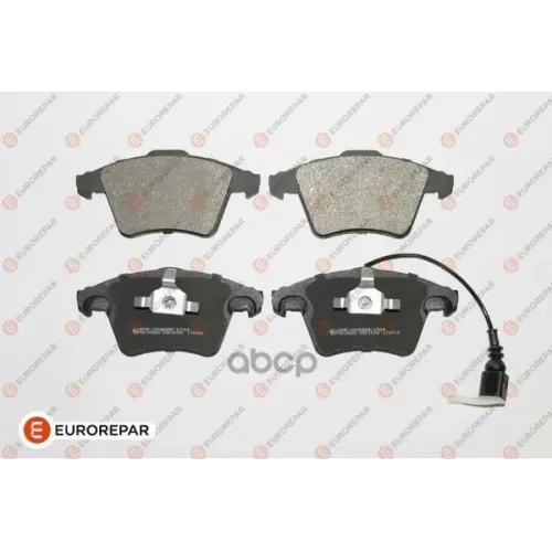 Колодки Тормозные Передние EUROREPAR 