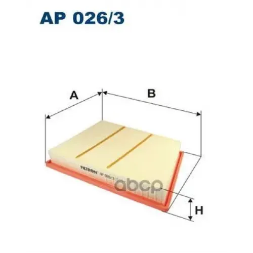 Фильтр Воздушный Filtron AP026/3