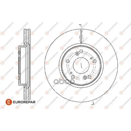 Диск Тормозной Honda Civic 12- Передний EUROREPAR 