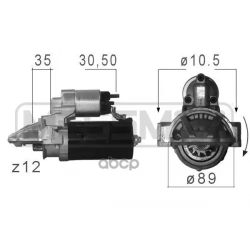 Стартер Ford Transit 2.2Tdci 11-> 1.7Kw Era 