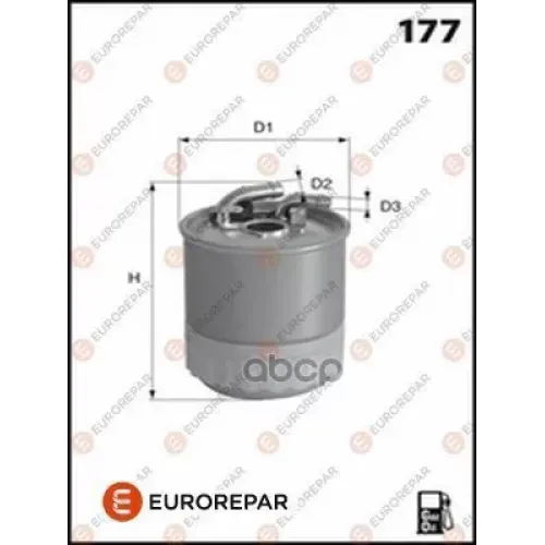 Фильтр Топливный Mb W204/212/X164/204/W164/906 Cdi 10- EUROREPAR 