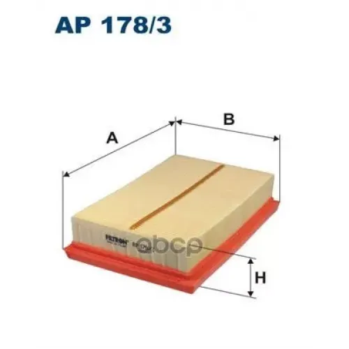 Фильтр Воздушный Toyota Yaris/Prius/Citroen C1/Peugeot 108 12- Filtron AP 178/3