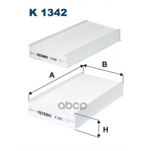 Фильтр Салона Bmw I3/Mini 13- (Упак.2шт.) Filtron K 1342-2X