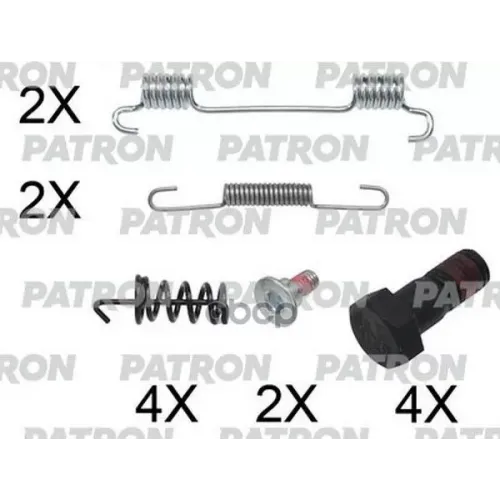 Ремкомплект Торм. Колодок Mb E(W210) PATRON 