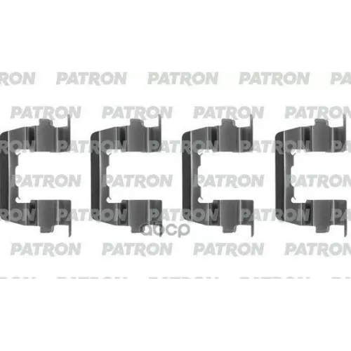 Комплект Монтажный Тормозных Колодок Hyundai Accent 00- PATRON 