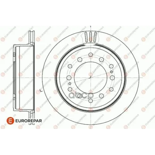Диск Тормозной EUROREPAR 