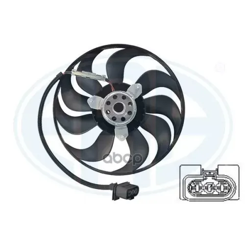 Вентилятор Радиатора Vag Octavia/Bora/G4 1.4-1.6 99-06 Era 