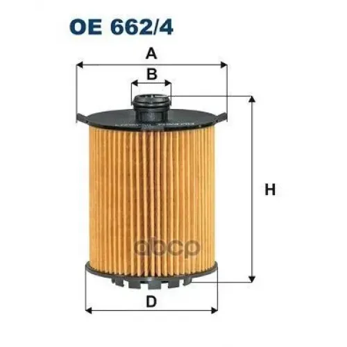 Фильтр Масл.volvo S60 / S80 / S90 / V40 / V60 / V70 / V90 / Xc60 / Xc70 / Xc90 13-> Filtron OE662/4