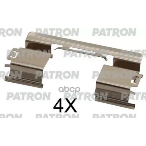 Комплект Монтажный Тормозных Колодок Дисковых Gm Orlando 11- Cruze 09- Opel Astra J 09- Vauxhall Astra Vi 09- PATRON 