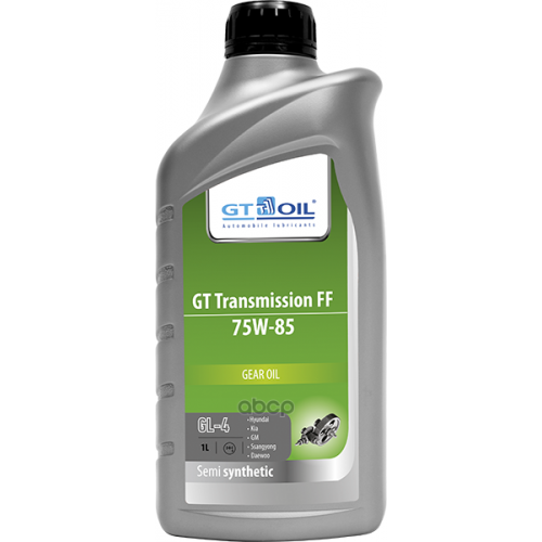  |Масло Трансмиссионное Полусинтетическое Transmission Ff 75W85 Gl-4 1Л |Gt Oil GT OIL 