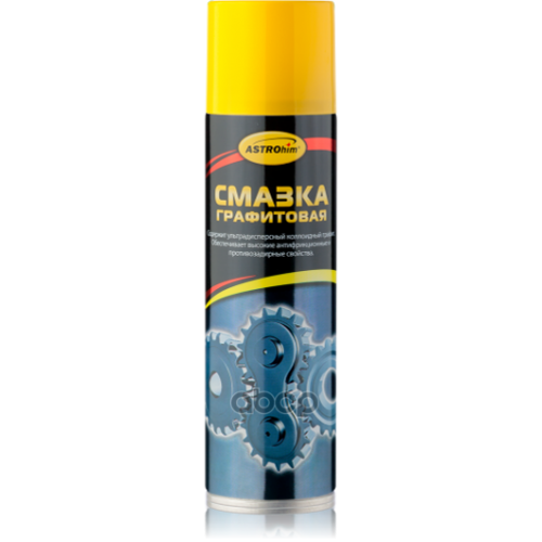 Astrohim Смазка Графитовая. Аэрозоль (0.335L) ASTROHIM 