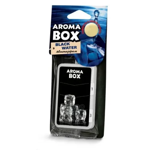 Ароматизатор Подвесной Картон Высококапиллярный (Лед Черный) Aroma Box Fouette Fouette B-17