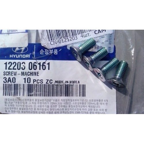 Винт Тормозного Диска Hyundai-KIA 