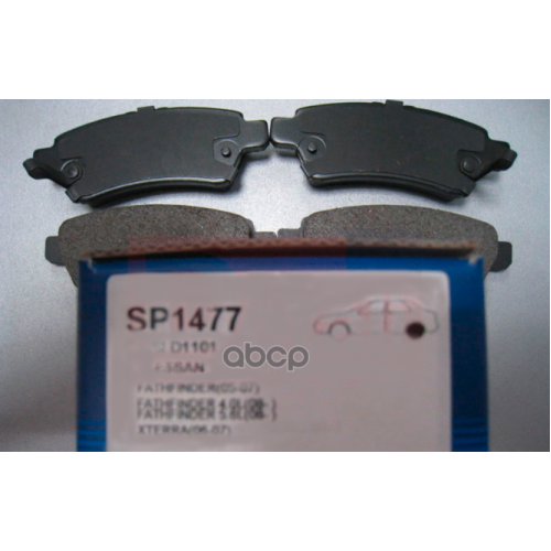 Колодки Тормозные Дисковые, Задние Sangsin brake 