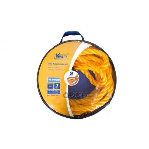 Трос Буксировочный Канатный 7 Тонн В Сумке 5 М (Полипропилен) Kraft 