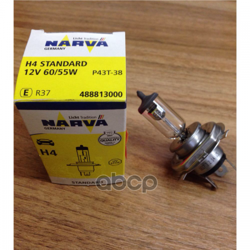 Лампа H4 12V 60/55W P43t Narva 