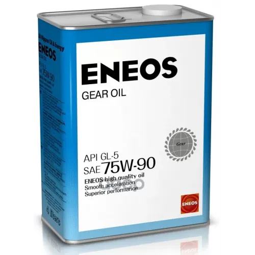 Масло Трансмиссионное Gear Gl-5 75W-90, 4Л ENEOS 