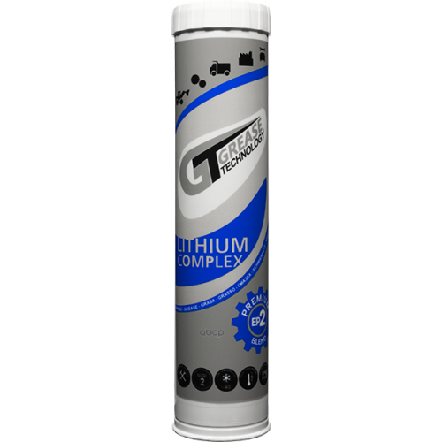 Смазка Gt Oil 0,400Л Gt Lithium Complex Grease Ht Blue Color (Nlgi 2) GT OIL 