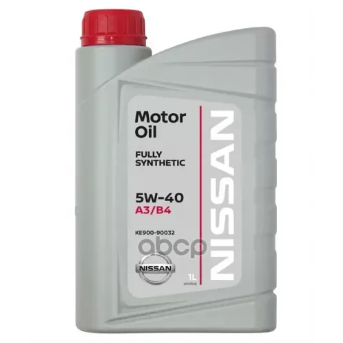 NISSAN !Замена =Ke90090032 Nissan 5W40 Fs A3/B4 Масло Моторное Синт. A3/B4 (Пластик/Россия) (1L)
