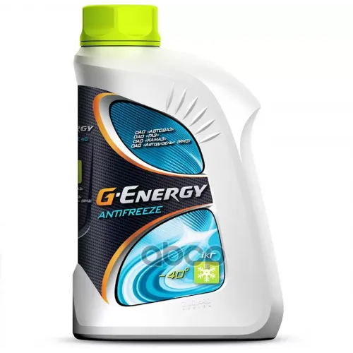 Антифриз G-Energy Antifreeze 40 Готовый (Зеленый) 1Кг G-Energy 