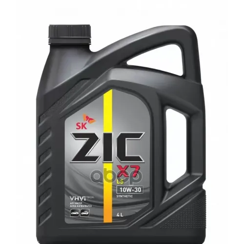 ZIC Масло Мотор. R Zic X7 Ls 10W-30 4Lt (4)