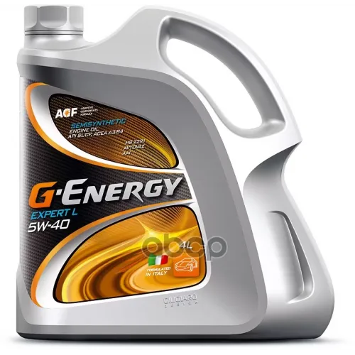G-Energy G-Energy Expert L 5W40 Масло Моторное Полусинтетическое 4L