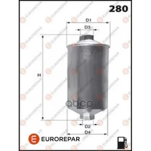 Фильтр Топливный Daewoo Nexia/Espero EUROREPAR 
