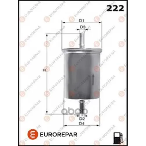 Фильтр Топливный Vag A3/G4/Octavia/Uaz Hunter/Patriot 2.7 EUROREPAR 