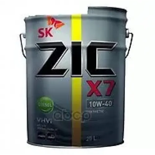ZIC Масло Моторное 10W40 Zic X7 20Л Синтетика Diesel