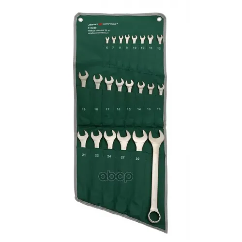 Набор Ключей Комбинированных 22 Шт. (6,7,8,9,10,10,11,12,13,13,14,15,16,17,18,19,21,22,24,27,30,32 М Дело Техники 