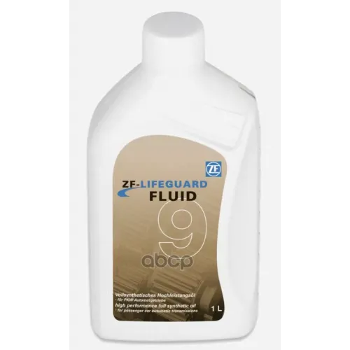 Жидкость Гидравлическая Zf Lifeguardfluid 9, 1Л ZF 
