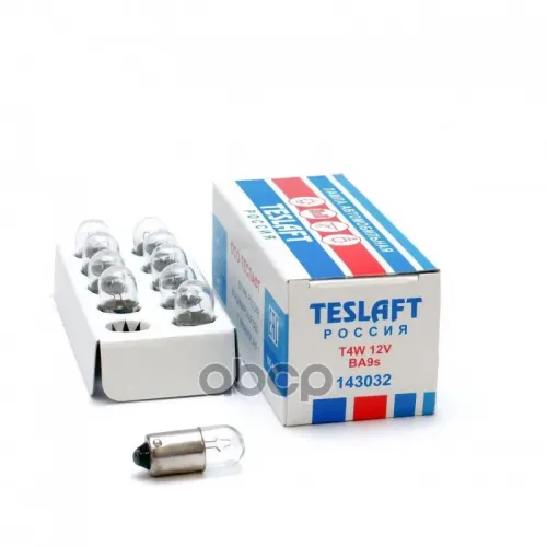 Лампа Teslaft T4w 12V (Ba9s)  Teslaft 