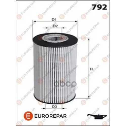 Фильтр Масляный Vag A3/A4/A6/Golf/Passat/Touran 03- EUROREPAR 