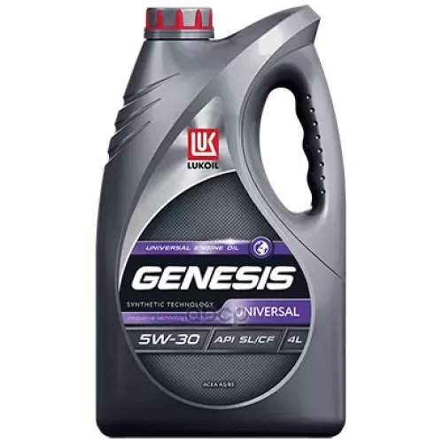 LUKOIL Масло Моторное Genesis Universal Полусинт., Sl, Cf, Sae 5W-30, 4Л.