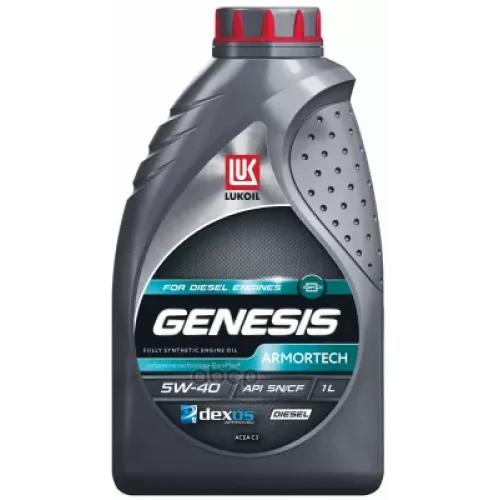 LUKOIL Масло Моторное Лукойл Genesis Armortech Diesel 5W-40 1Л.