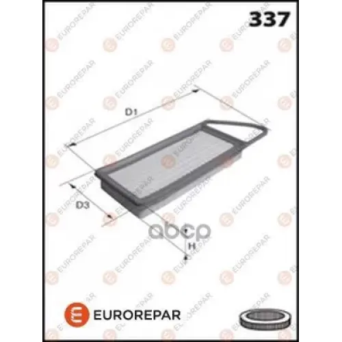 Фильтр Воздушный Peugeot 407 1.8/2.0 EUROREPAR 